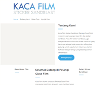 Tablet Screenshot of kacafilmstickersandblast.com